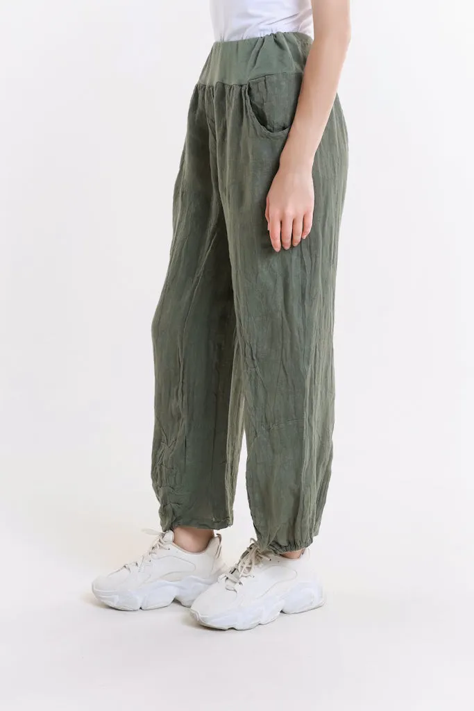 Judith Linen Pant (PL112)