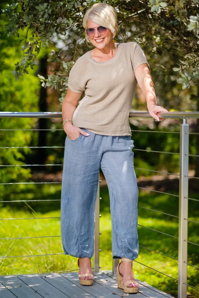 Judith Linen Pant (PL112)
