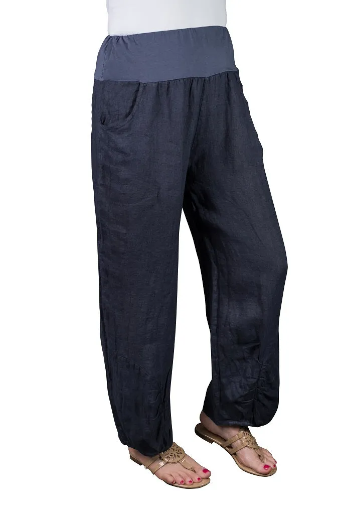 Judith Linen Pant (PL112)