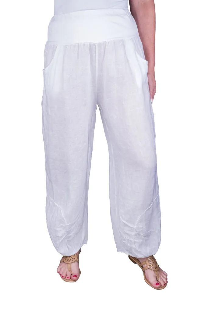 Judith Linen Pant (PL112)