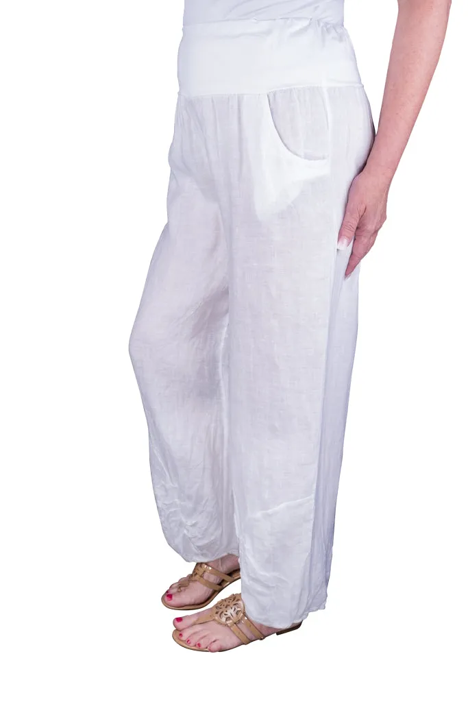 Judith Linen Pant (PL112)