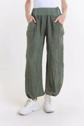 Judith Linen Pant (PL112)