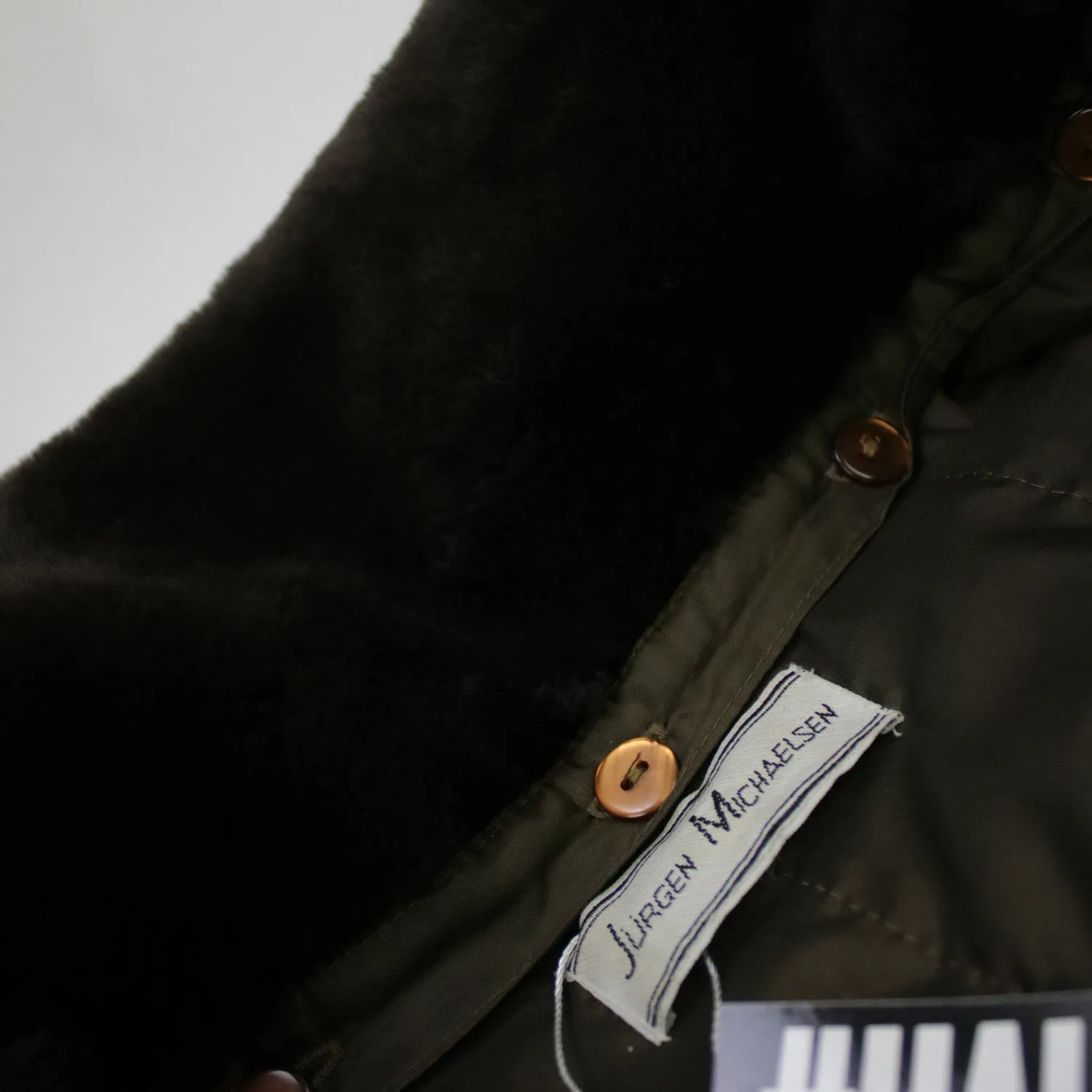 JURGEN MICHAELSEN: Shiny Brown Coat: M