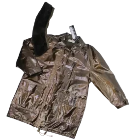 JURGEN MICHAELSEN: Shiny Brown Coat: M
