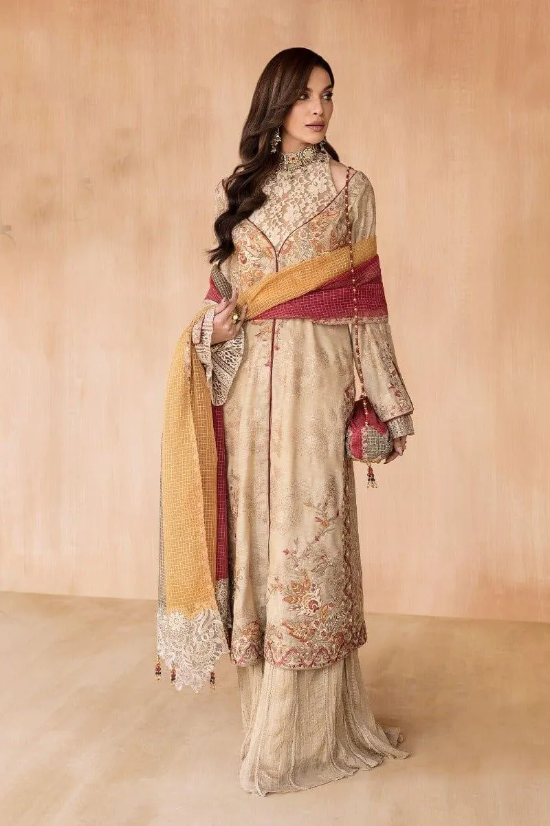 Kanwal Aftab in Nilofer Shahid - Coral Bells - Embroidered - 3 Piece
