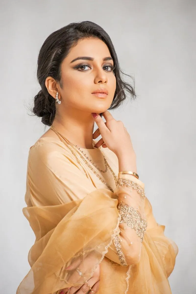 Kuli Jume - Gold Dahlia - Dull Gold - Silk - 3 Piece