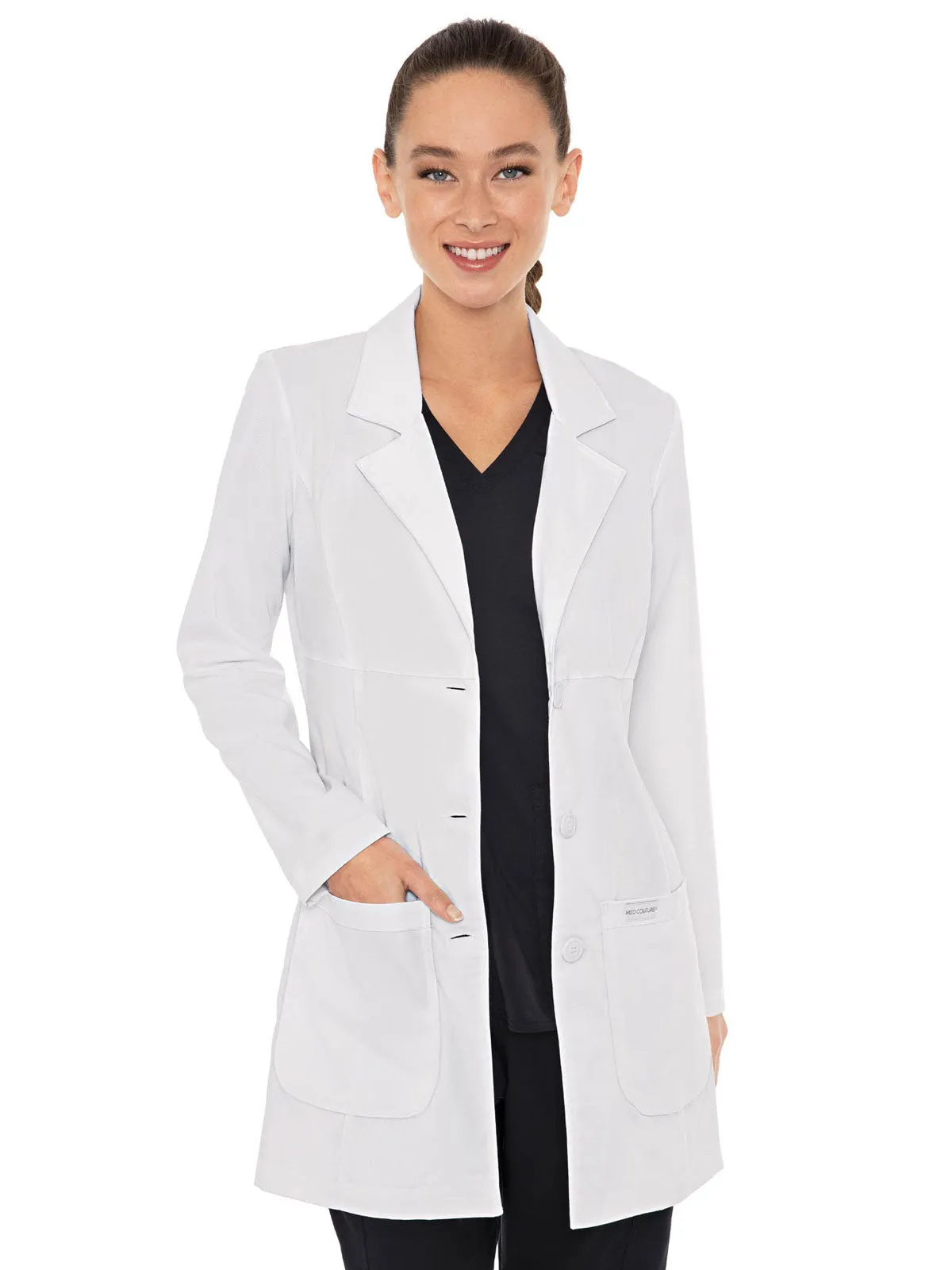 Lab Coats - Empire Mid Length Lab Coat