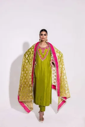 LEON - ALPINE - Raw Silk - 3 Piece