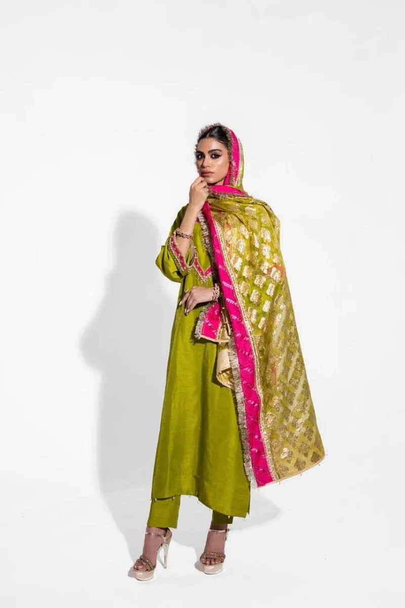 LEON - ALPINE - Raw Silk - 3 Piece
