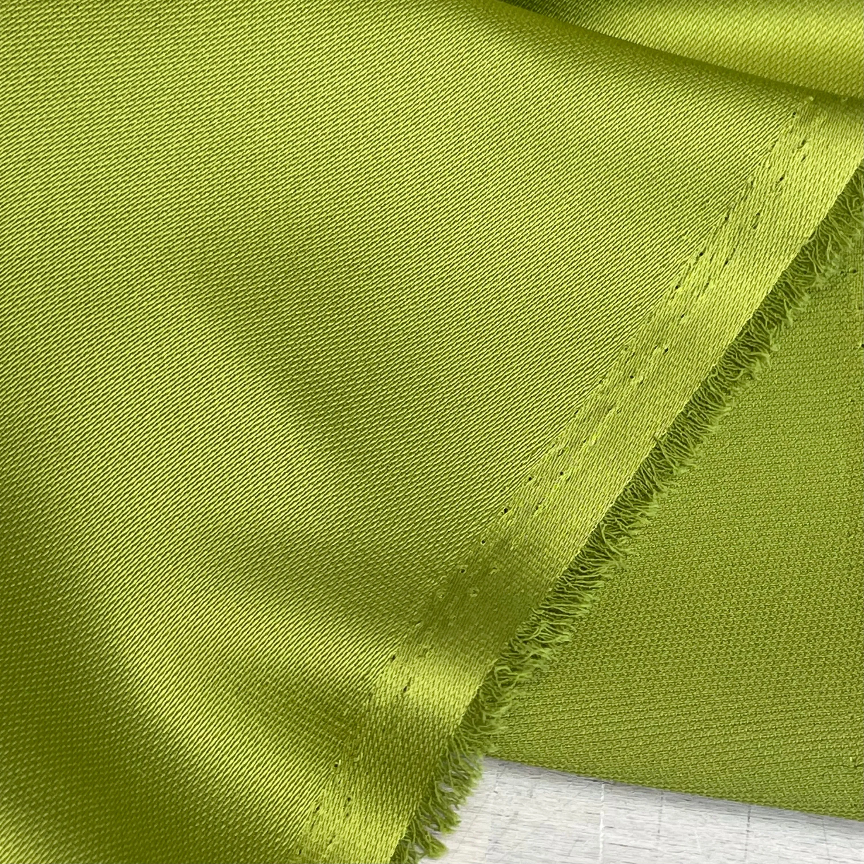 Lime Punch Luxury Drape Stretch Satin
