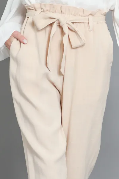 Linen Belted Pants