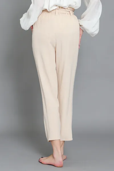 Linen Belted Pants