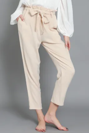 Linen Belted Pants