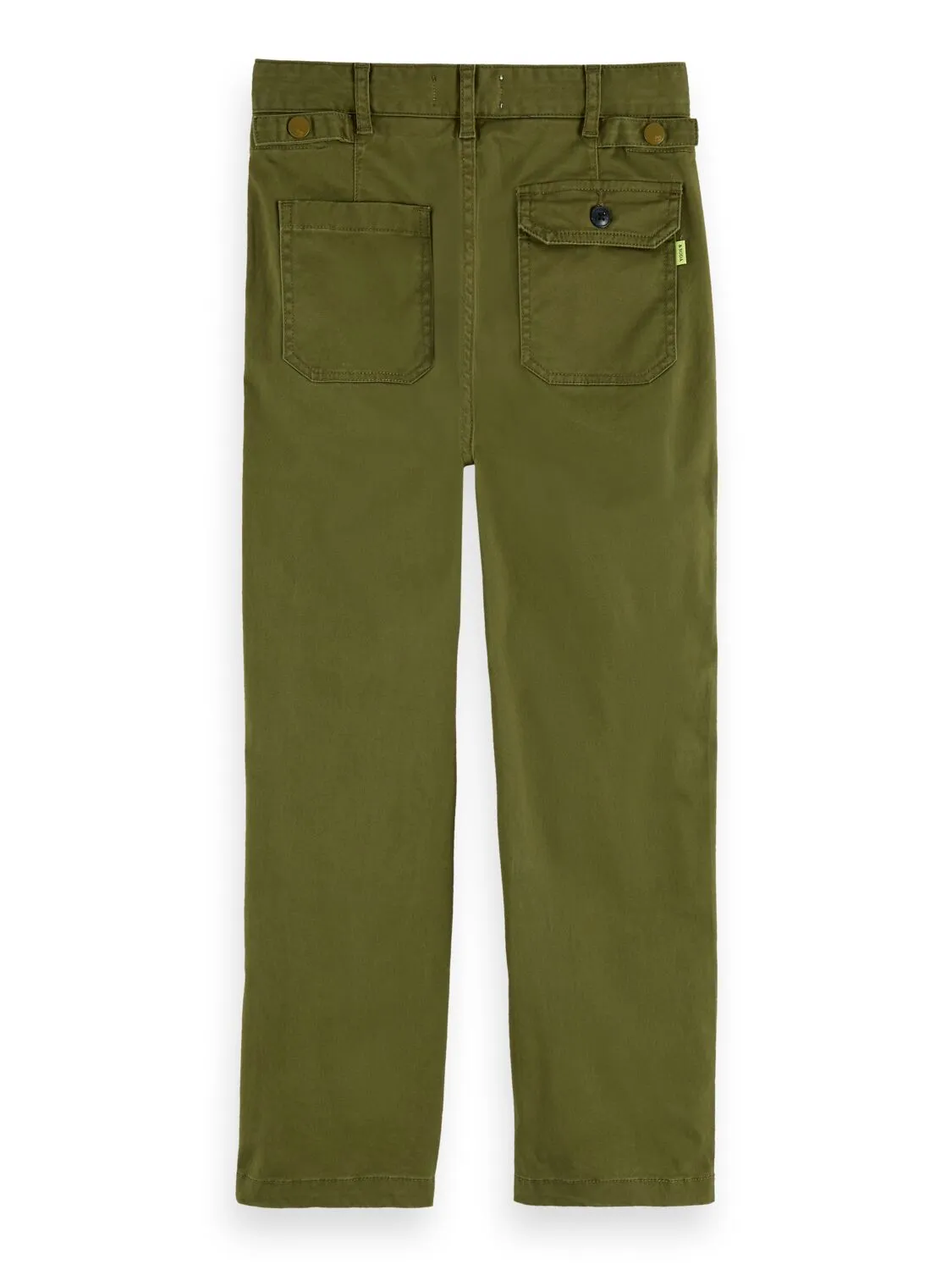 Loose Fit Military Chino Pants