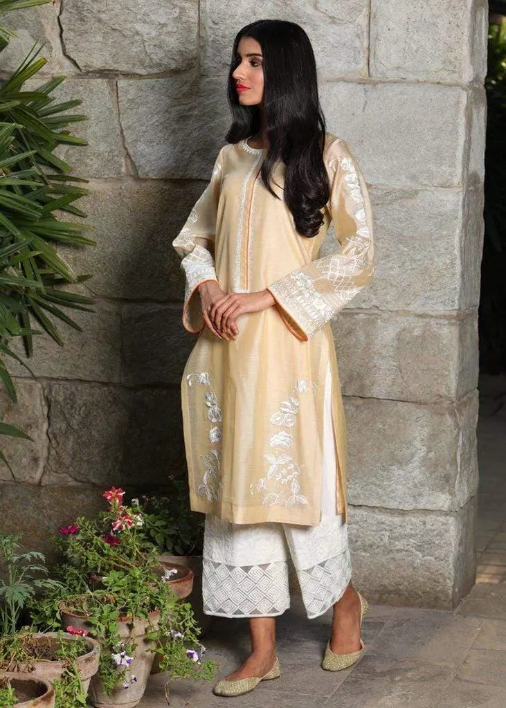 Maheen Trends - Carnelian Dream - Beige - 3 Piece - Organza Lawn