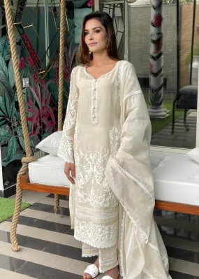 Maheen Trends - Dainty - 3 Piee - Khaadi Organza