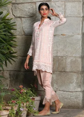 Maheen Trends - Morganite Fantasy - Pink - 3 Piece - Cotton Silk