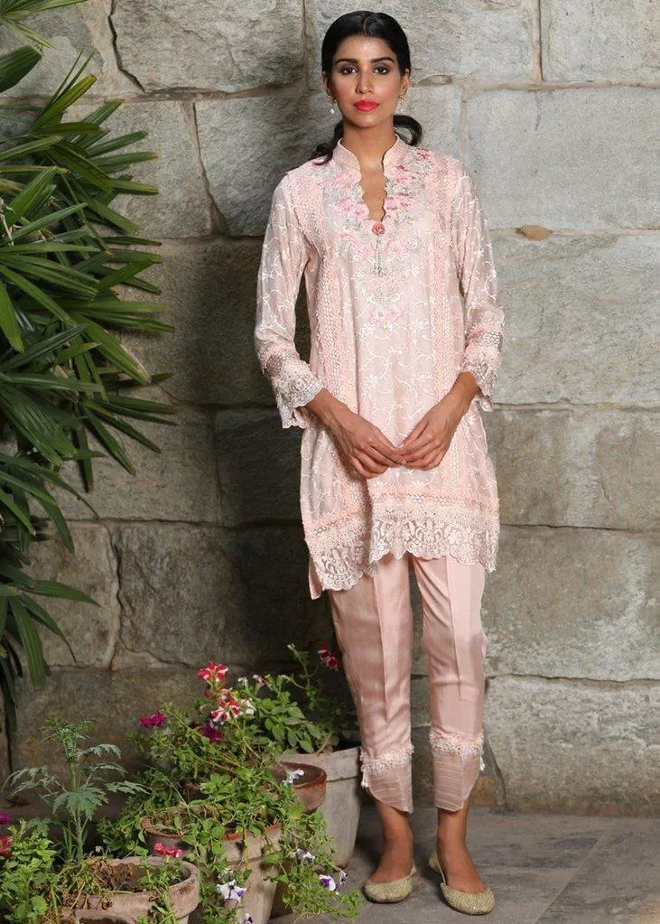 Maheen Trends - Morganite Fantasy - Pink - 3 Piece - Cotton Silk