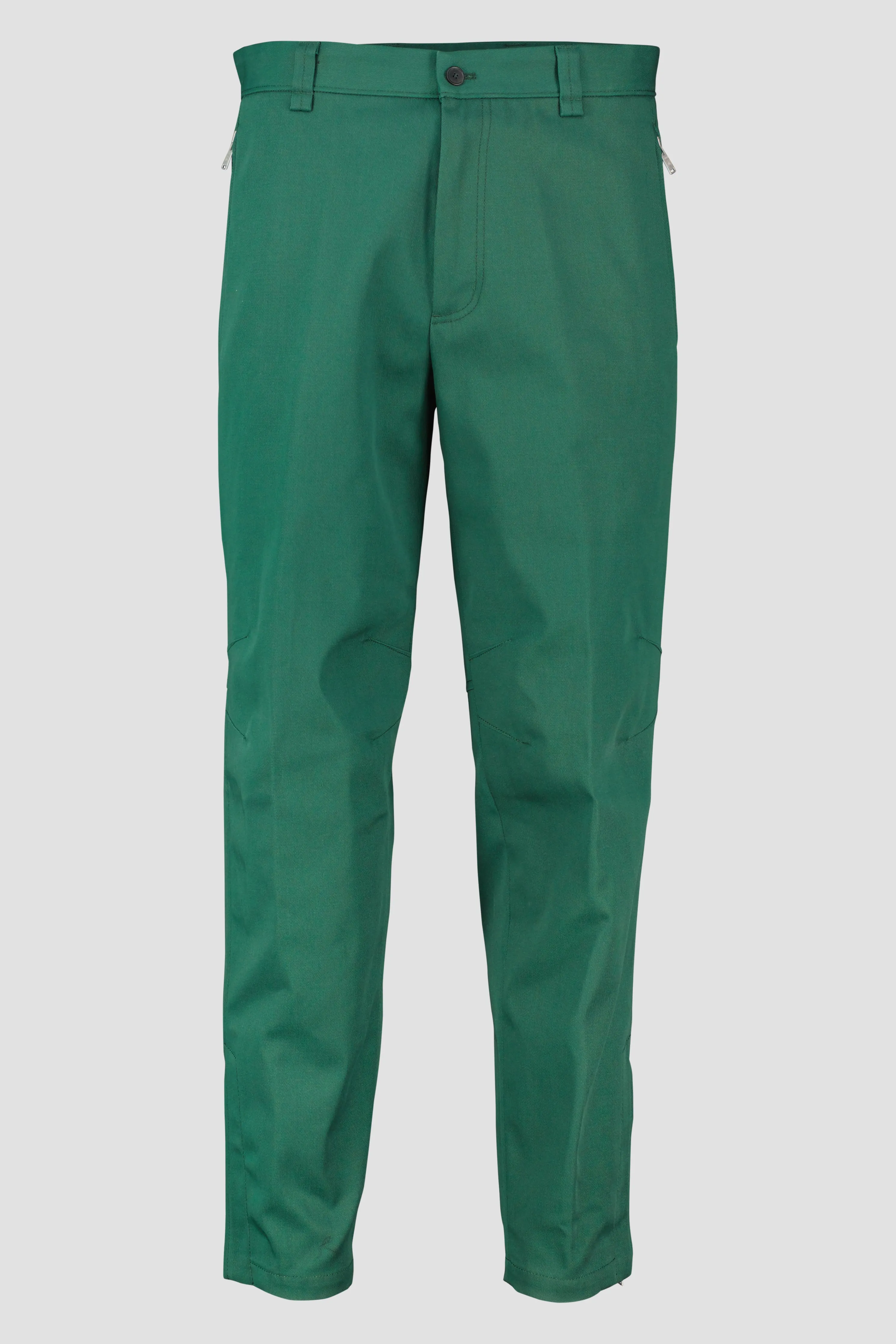 Men's Lanvin Green Zip Pocket Chino Trousers