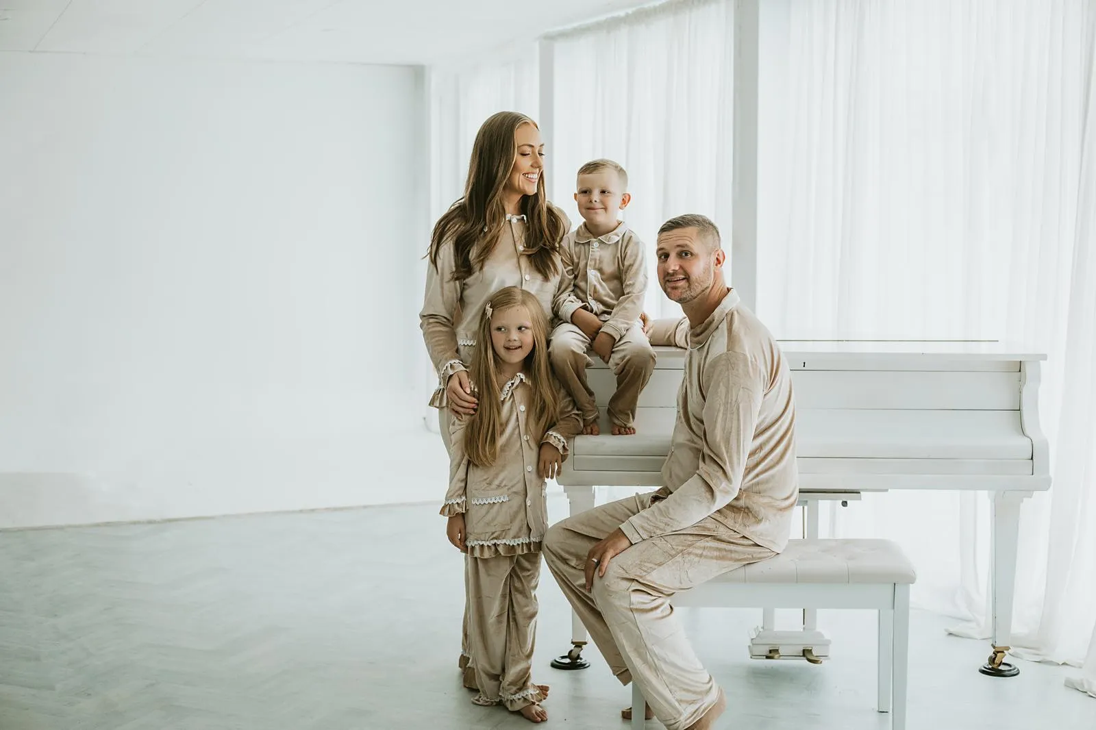 Men's Luxury Gold Velvet Pyjamas