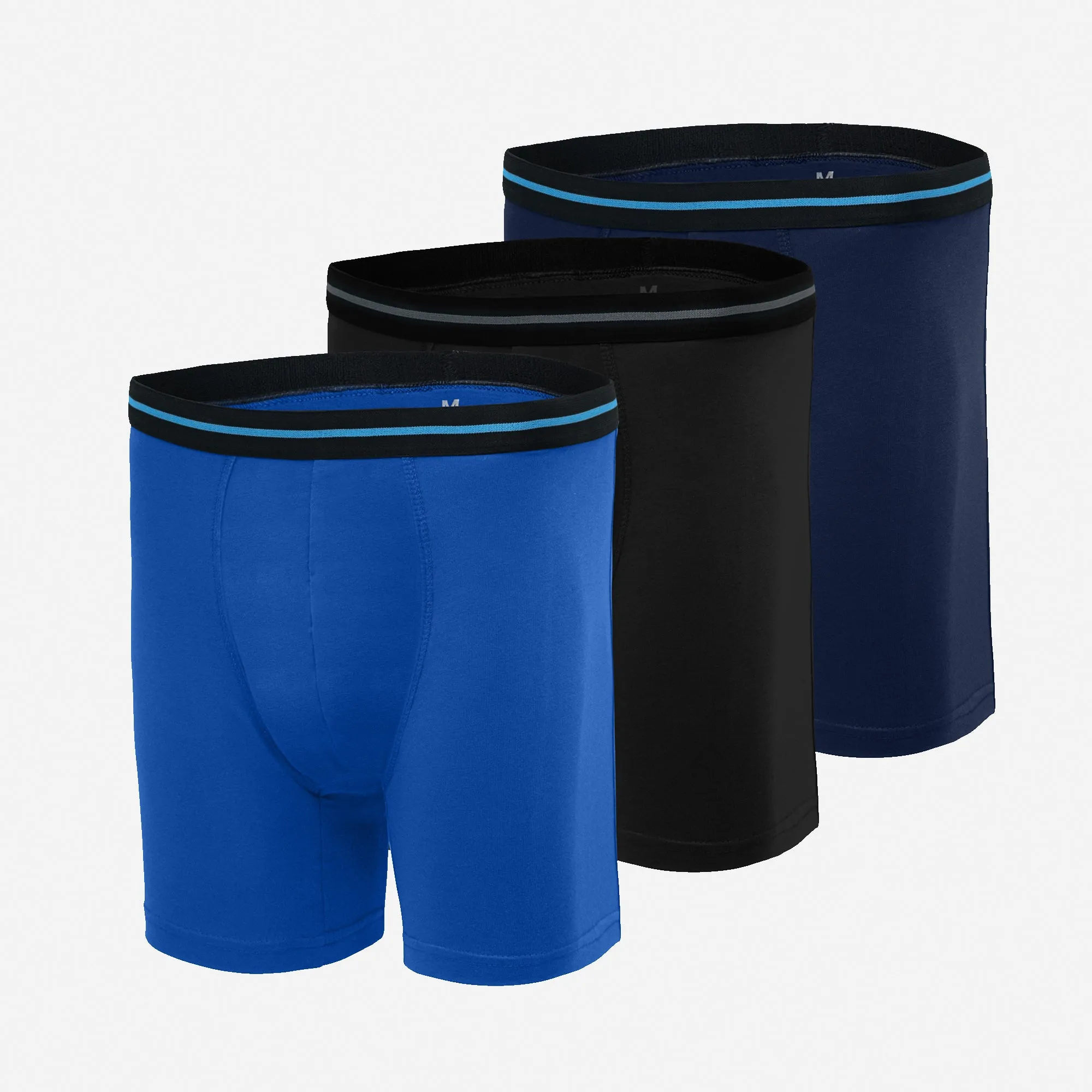 Men's Underwear Boxer Briefs With Comfort Flex Waistband - Pack of 3
