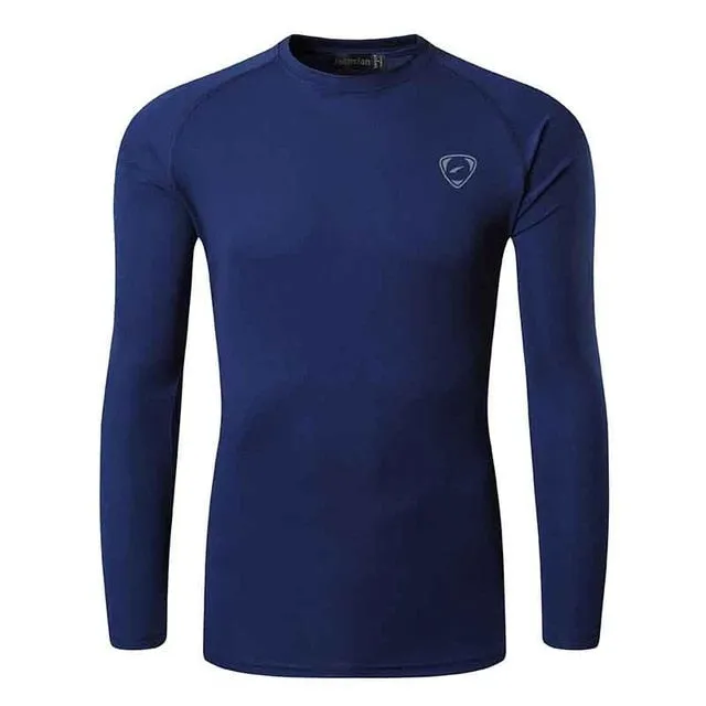 Men's UPF 50  UV Sun Protection Outdoor Long Sleeve Tee Shirt