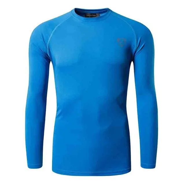 Men's UPF 50  UV Sun Protection Outdoor Long Sleeve Tee Shirt