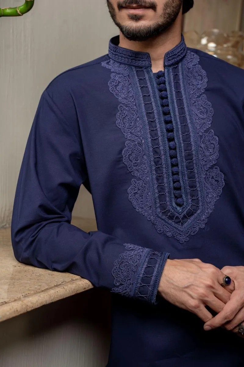 Nilofer Shahid - Royal Mystique - Pure Cotton - 2 Piece