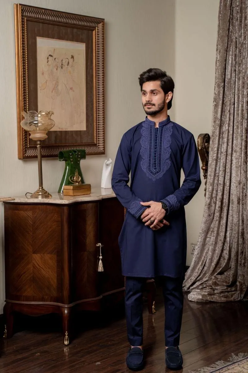 Nilofer Shahid - Royal Mystique - Pure Cotton - 2 Piece