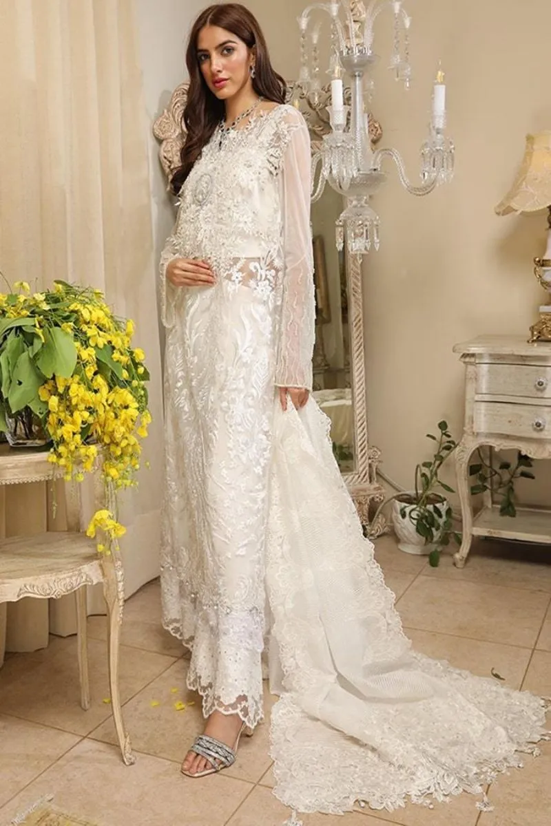 Nilofer Shahid - Saad-e-Musferah - Canvas - Hand Embroidered - 3 Piece