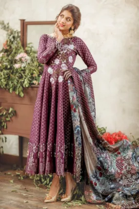 Noor by Saadia Asad Luxury Lawn 2018 – 16 Gilded Glamour