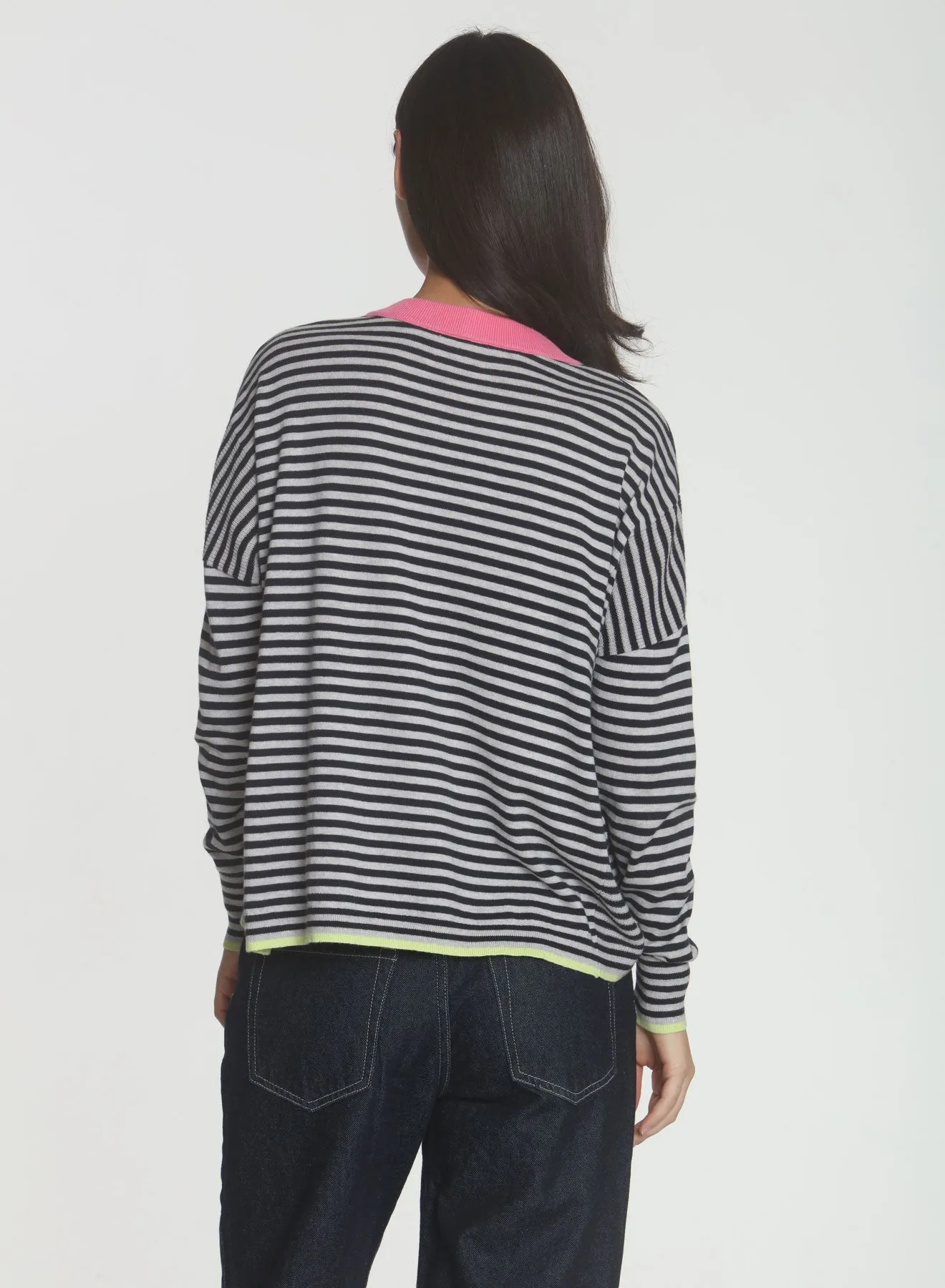 Peggy Star Cuff - Navy Combo