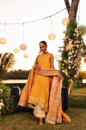 Pinktree - Saffron Garden - Yellow - 3 Piece