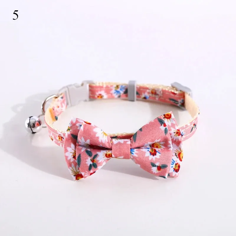 Plaid with Adjustable Bow Tie Collar