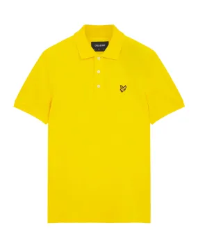 Plain Polo Shirt - Sunshine Yellow