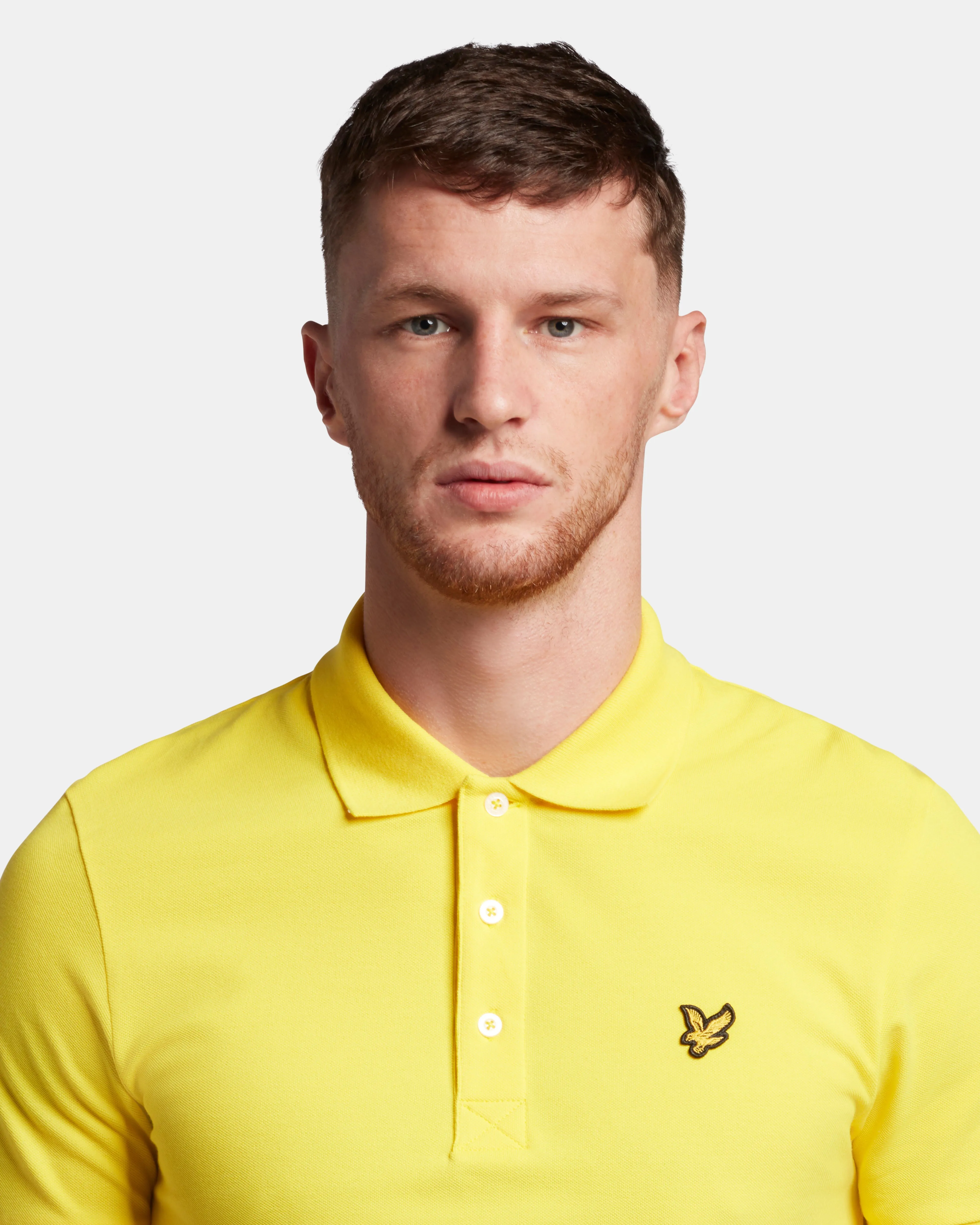 Plain Polo Shirt - Sunshine Yellow