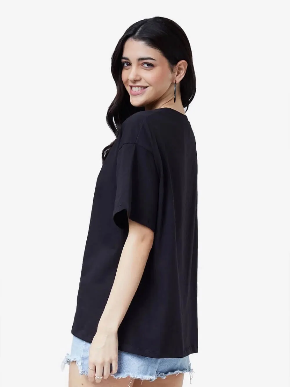 Powered Jerry By Cheese Printed Womens Drop Shoulder T shirt Legacy Boutiques Dhaka