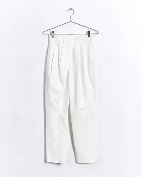 Proenza Schouler wrap front tapered pants, ivory, 6