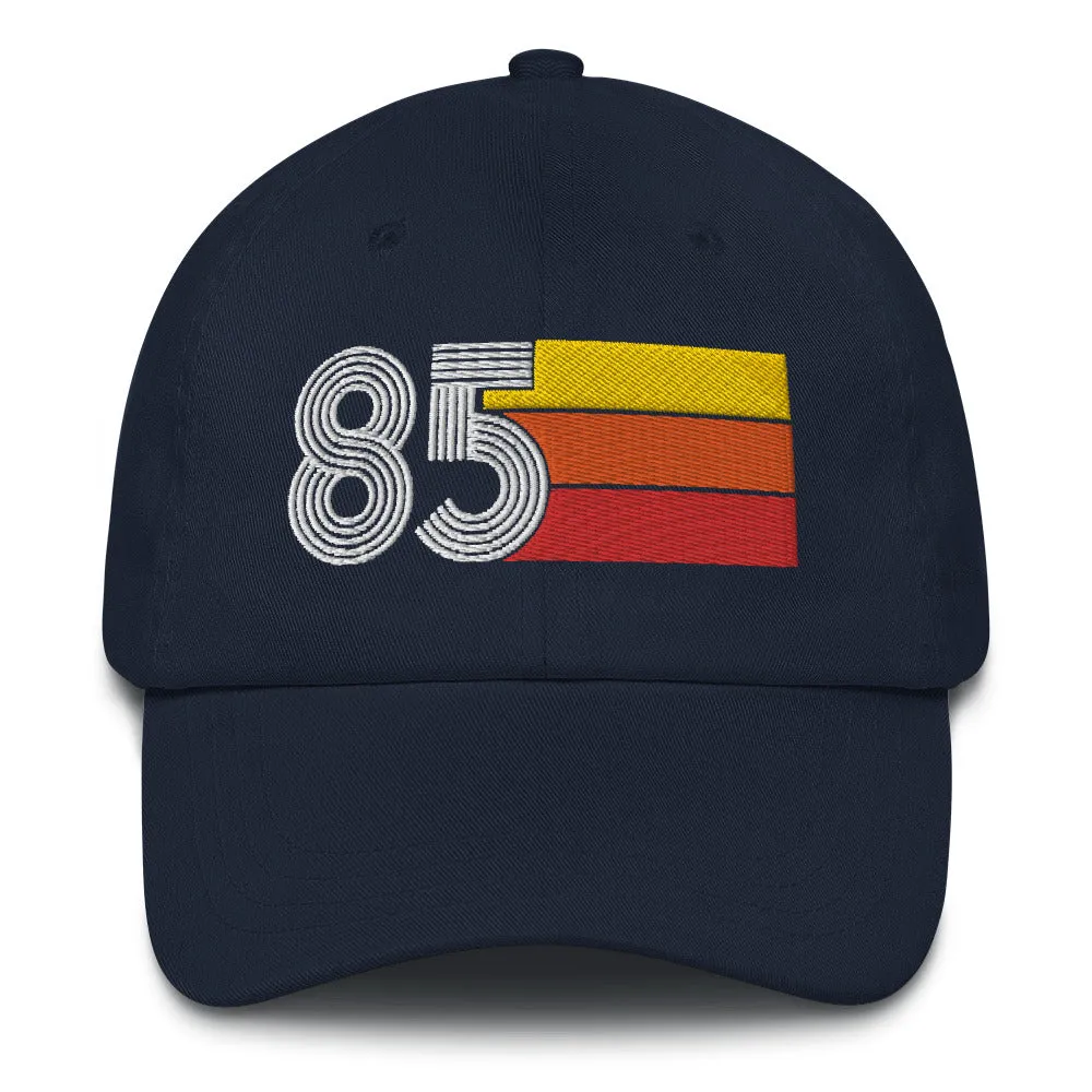 Retro Tri-Line 1985 Baseball Dad Hat