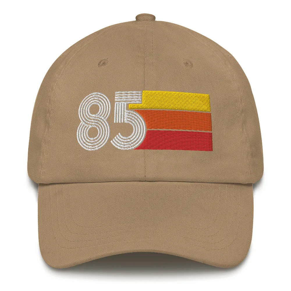 Retro Tri-Line 1985 Baseball Dad Hat