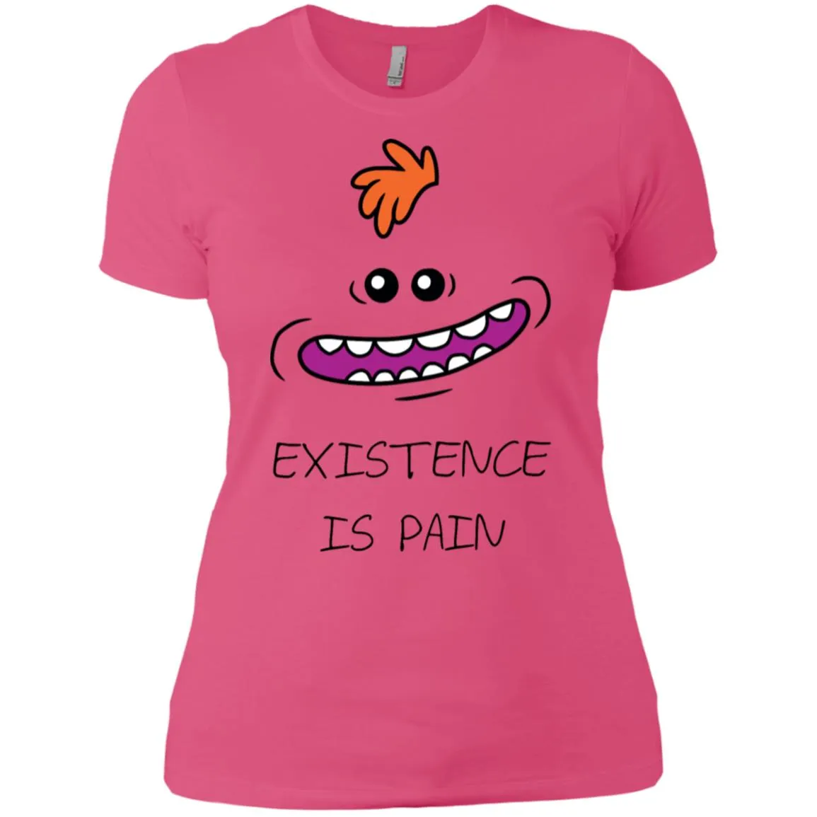 Rick And Morty Mr Meeseeks Existence Is Pain Women T-Shirt
