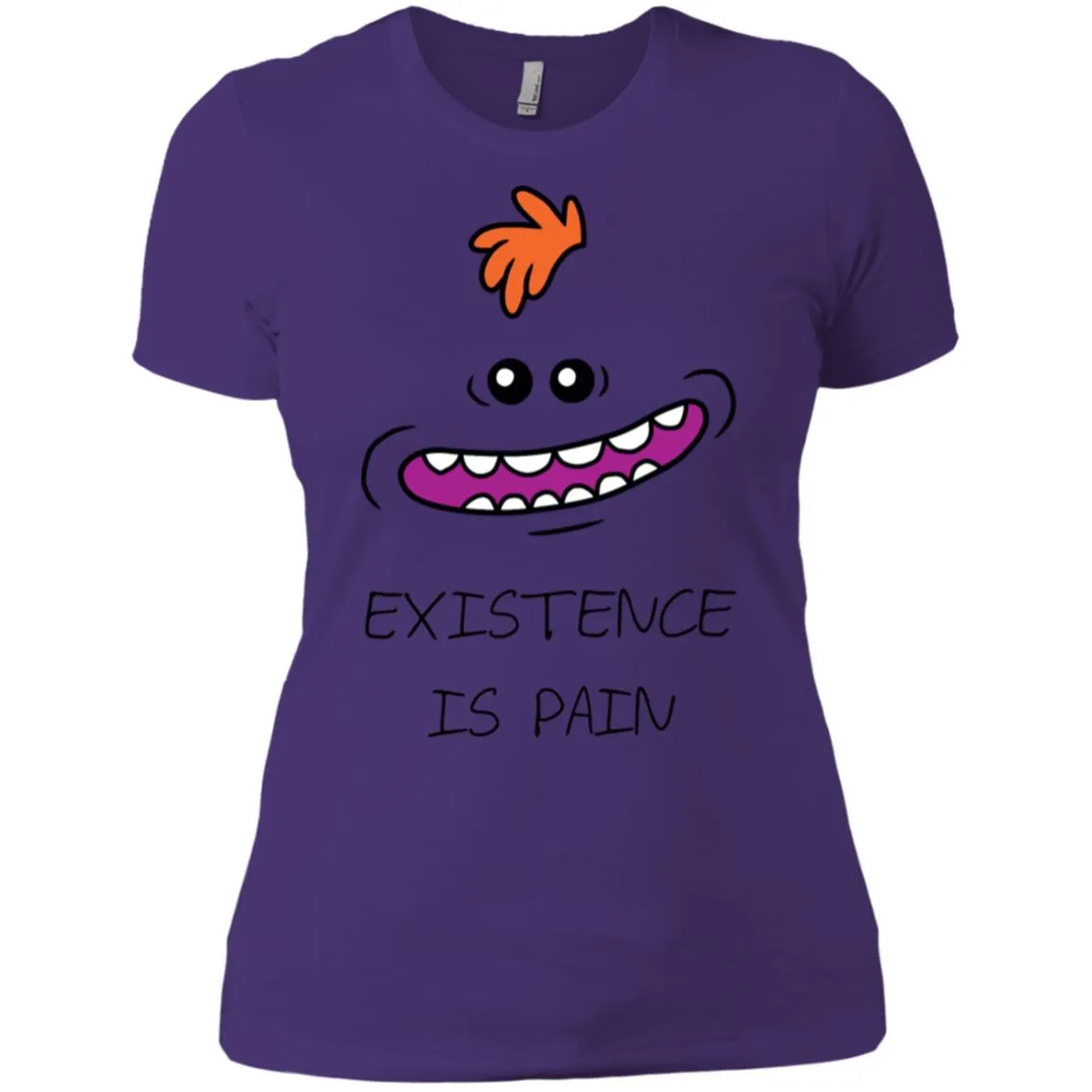 Rick And Morty Mr Meeseeks Existence Is Pain Women T-Shirt