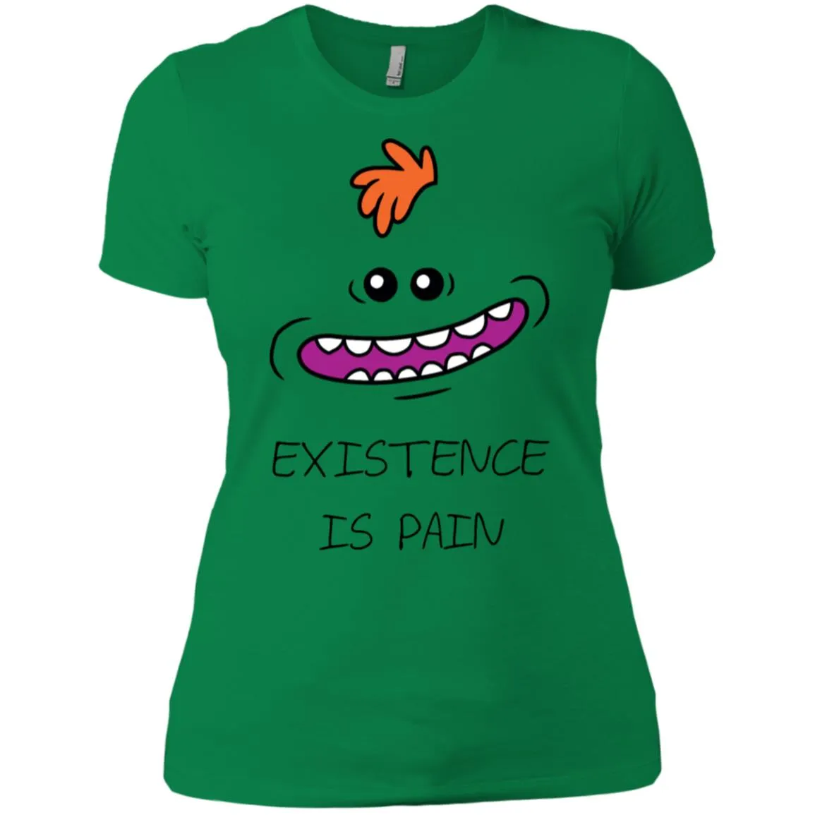 Rick And Morty Mr Meeseeks Existence Is Pain Women T-Shirt