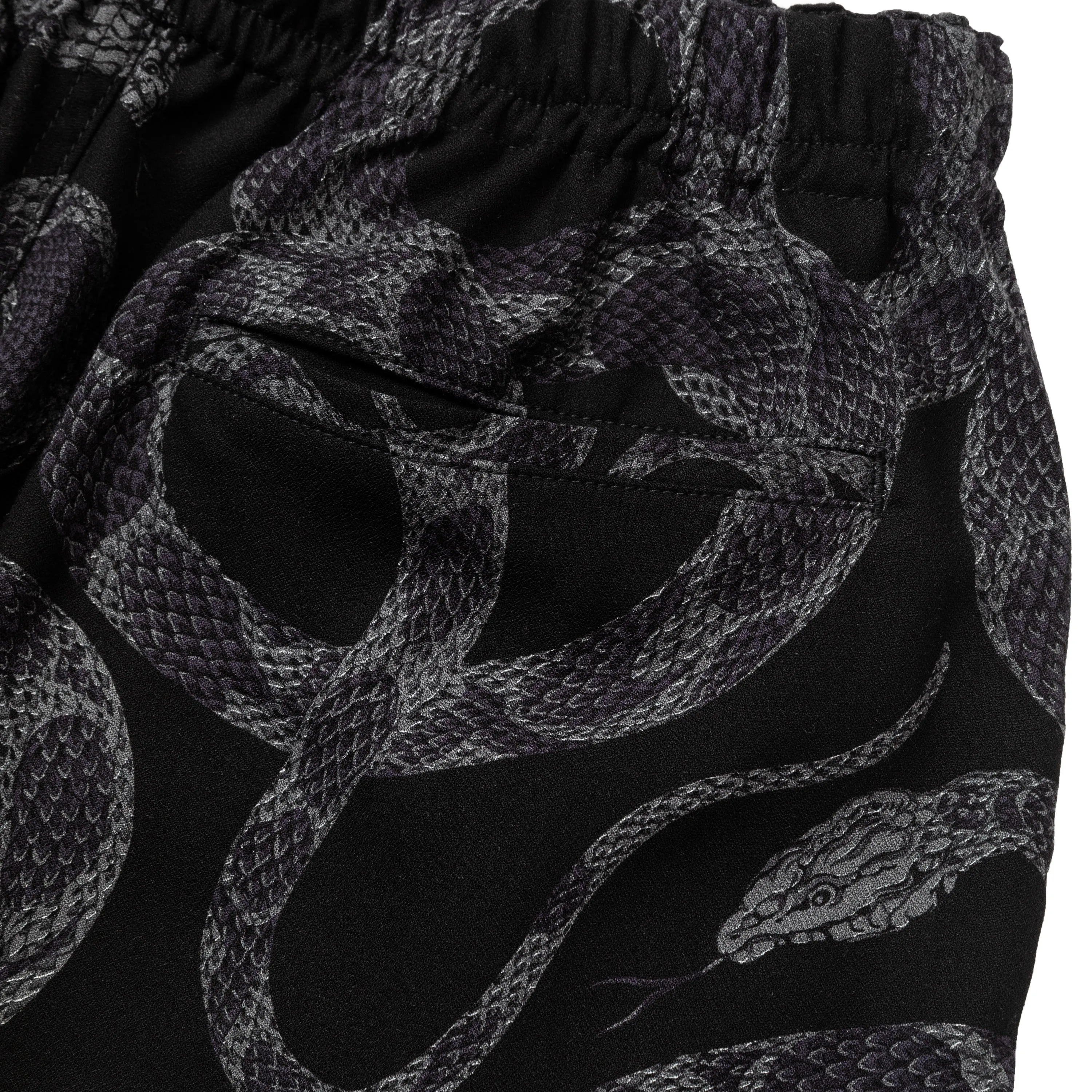 R/P ALLOVER SNAKE PATTERN EASY SHORTS ＜LIMITED＞