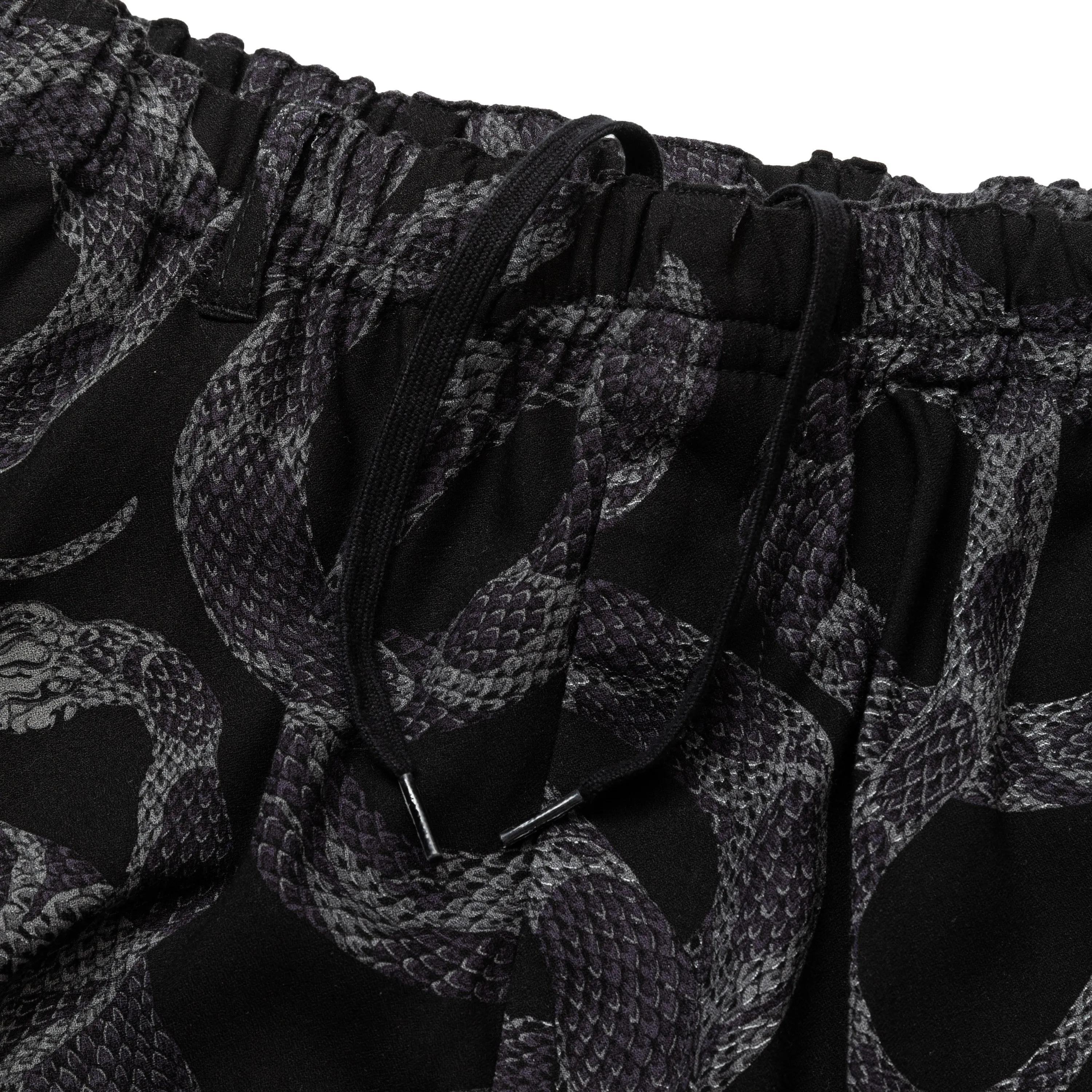 R/P ALLOVER SNAKE PATTERN EASY SHORTS ＜LIMITED＞