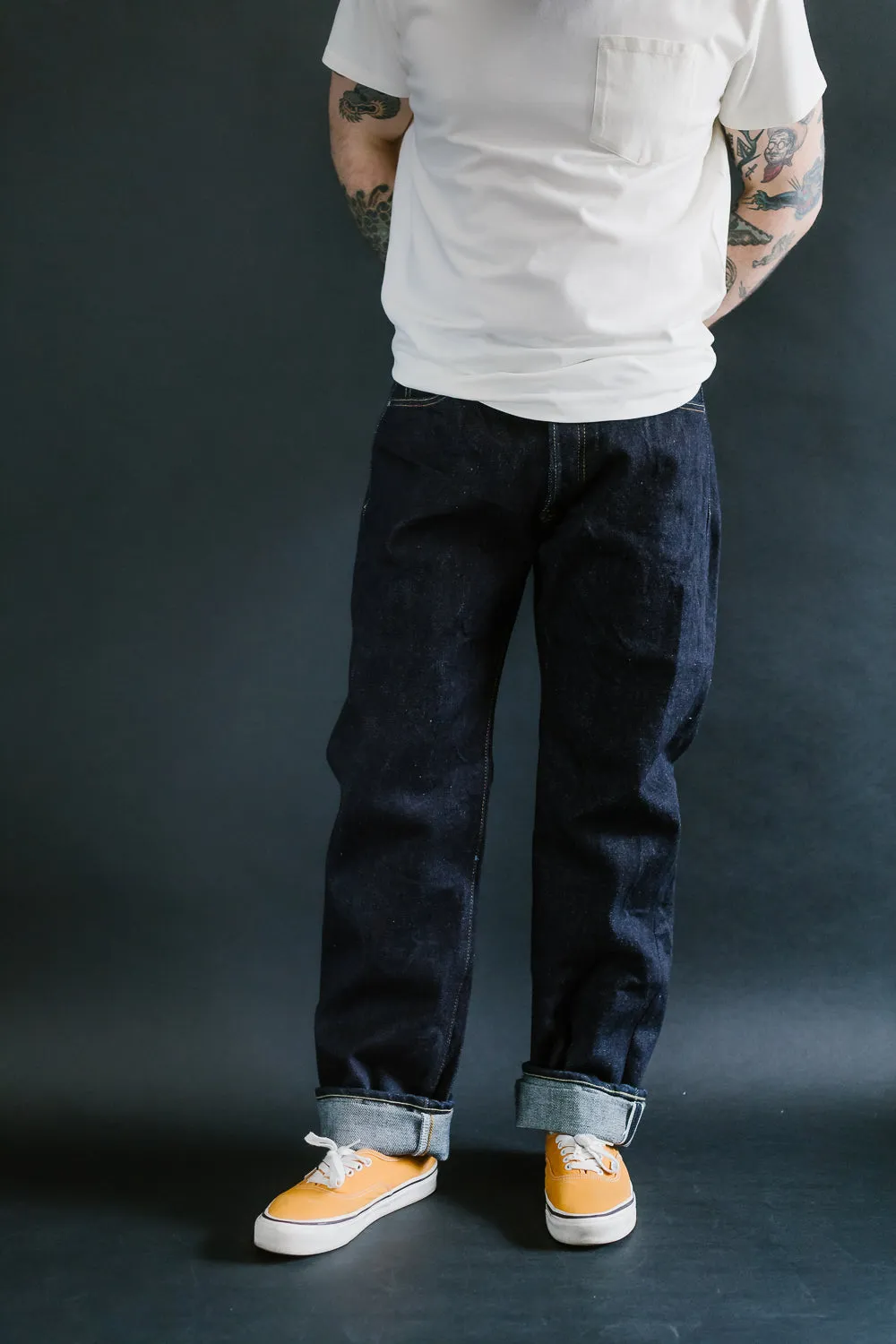 S510XX25ozGA-25th - 25oz "Ganryu-Jima" Selvedge Denim - Regular Straight Fit
