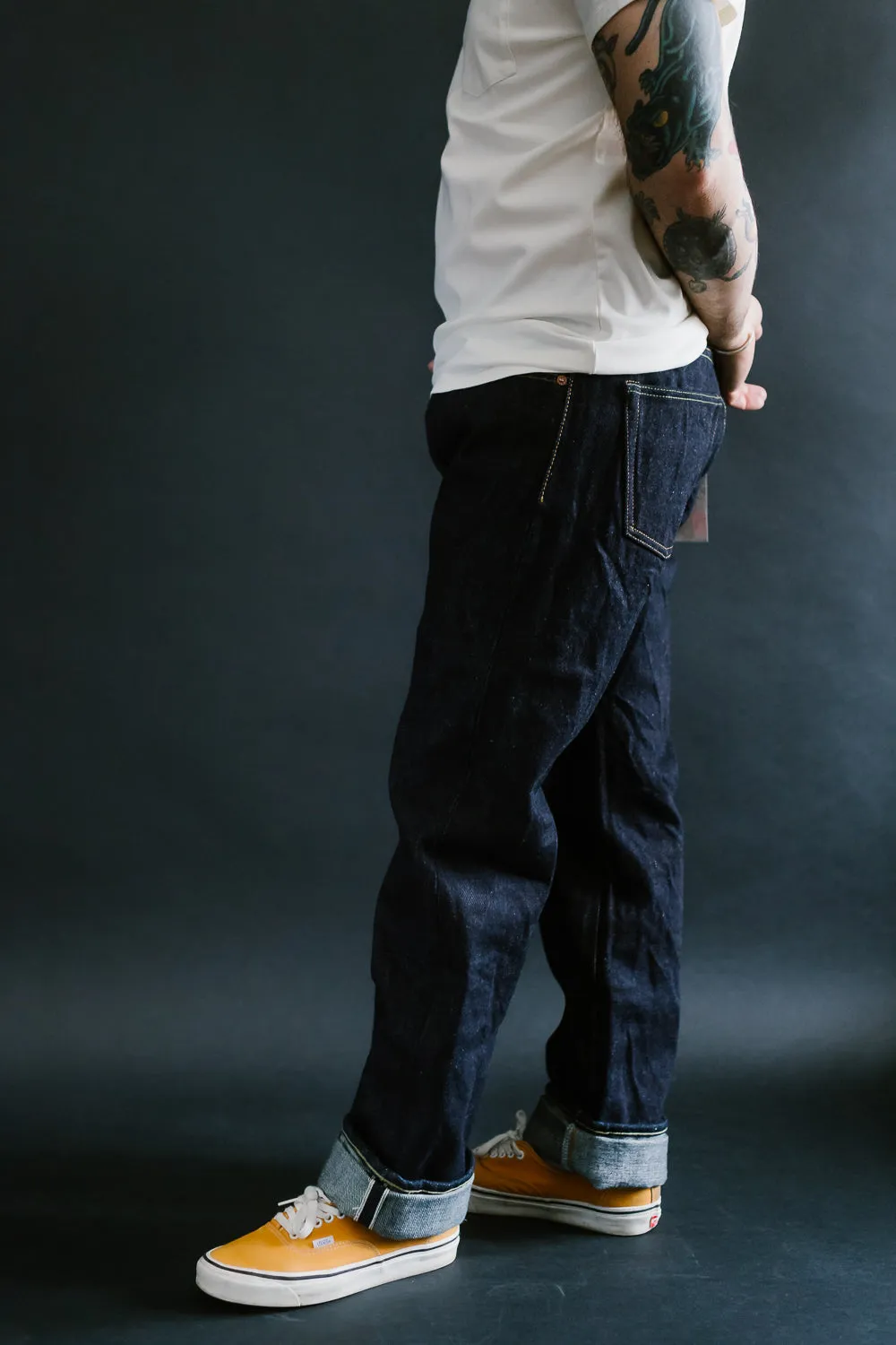 S510XX25ozGA-25th - 25oz "Ganryu-Jima" Selvedge Denim - Regular Straight Fit