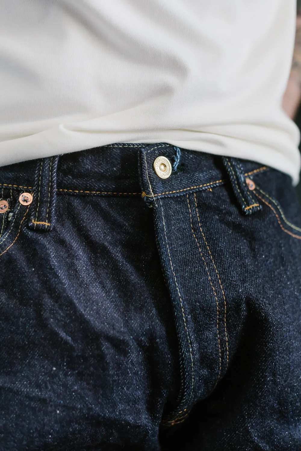S510XX25ozGA-25th - 25oz "Ganryu-Jima" Selvedge Denim - Regular Straight Fit