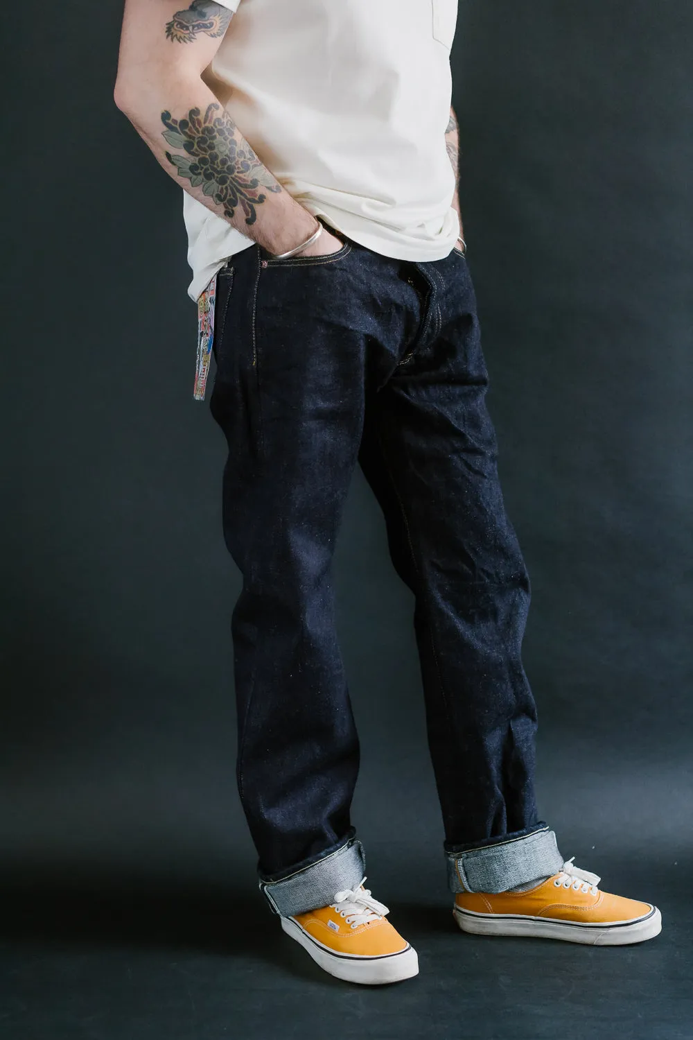 S510XX25ozGA-25th - 25oz "Ganryu-Jima" Selvedge Denim - Regular Straight Fit