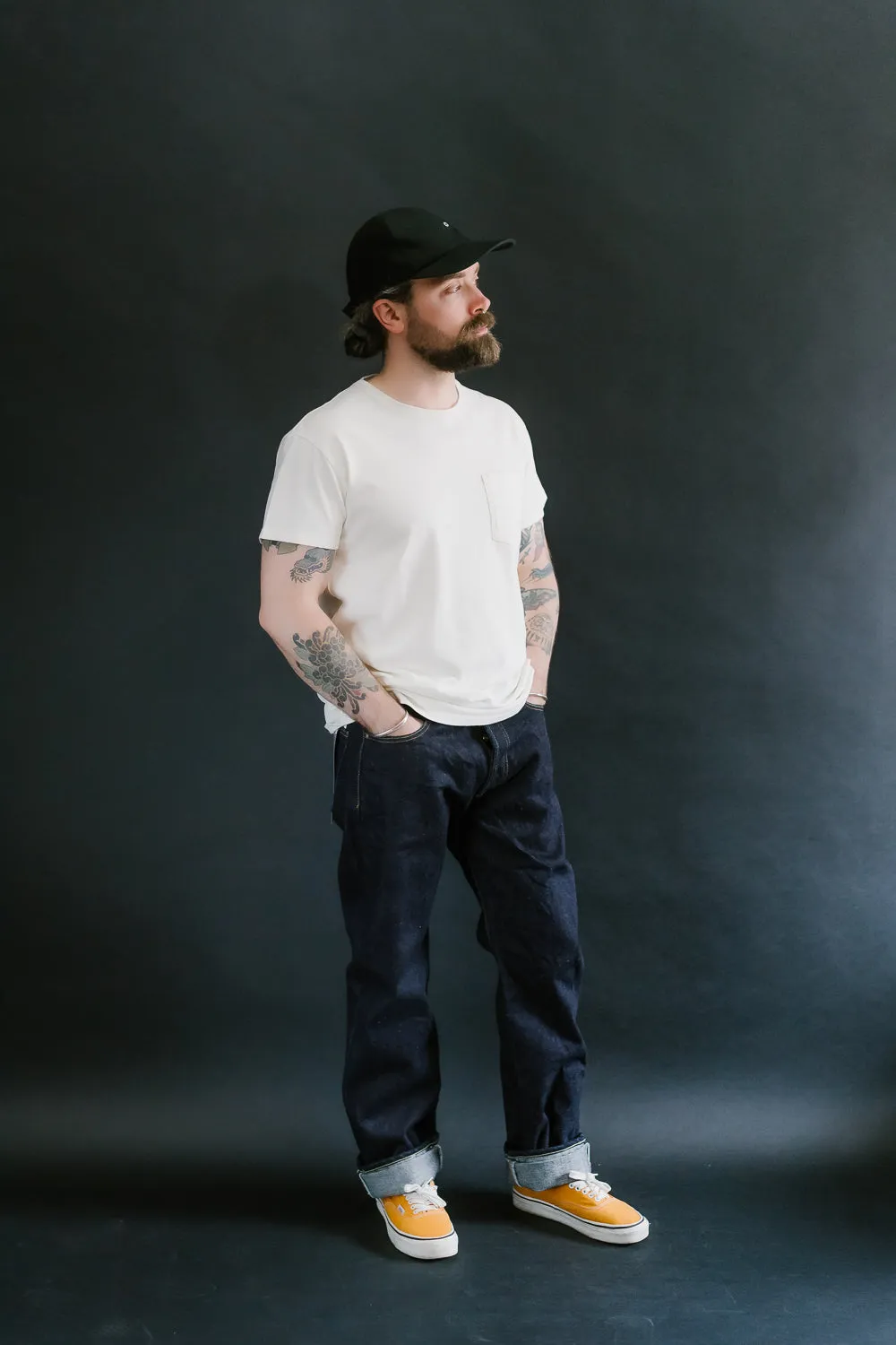 S510XX25ozGA-25th - 25oz "Ganryu-Jima" Selvedge Denim - Regular Straight Fit